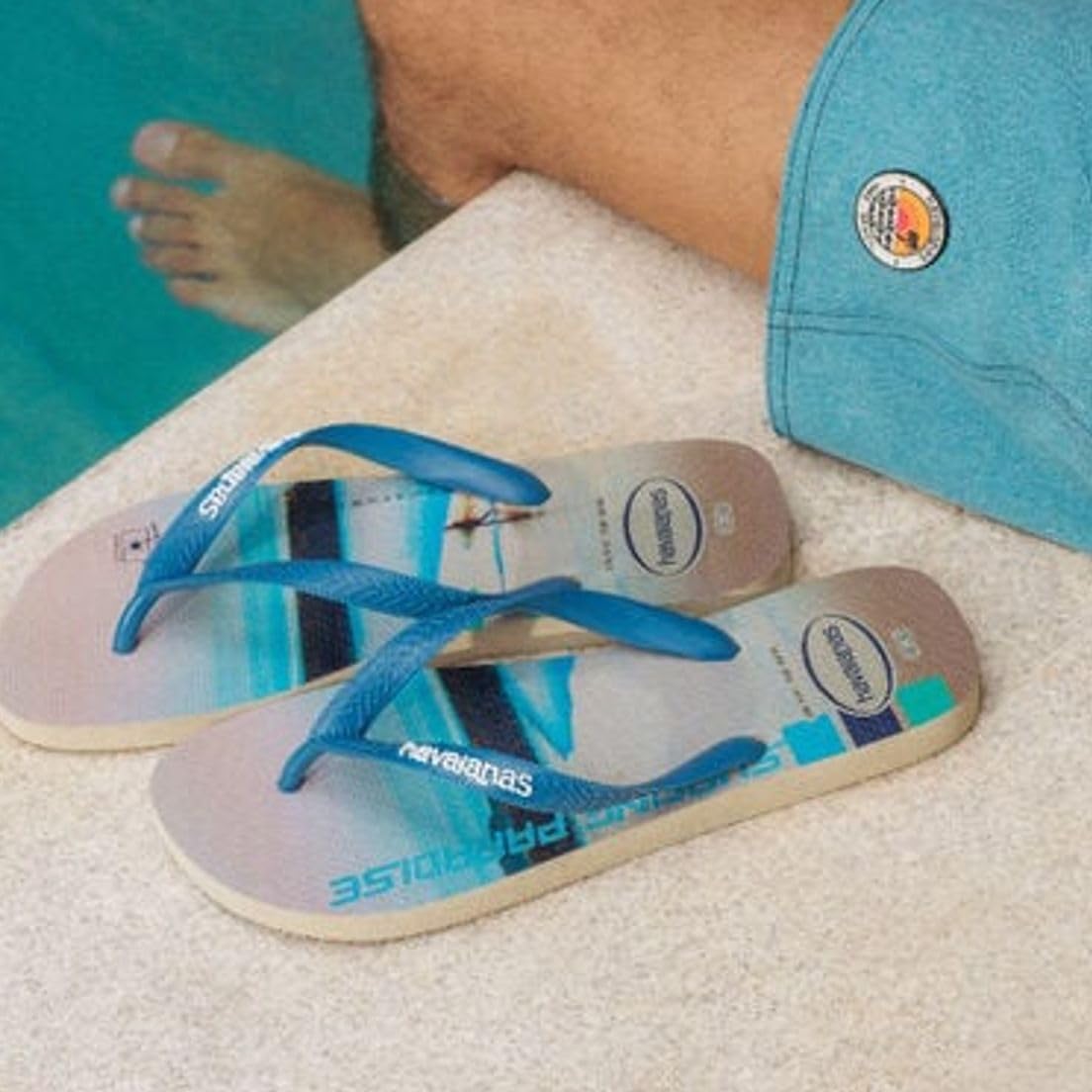 شبشب رجالي من هافاياناس بتصميم مريح وخفيف مناسب للاستخدام اليومي