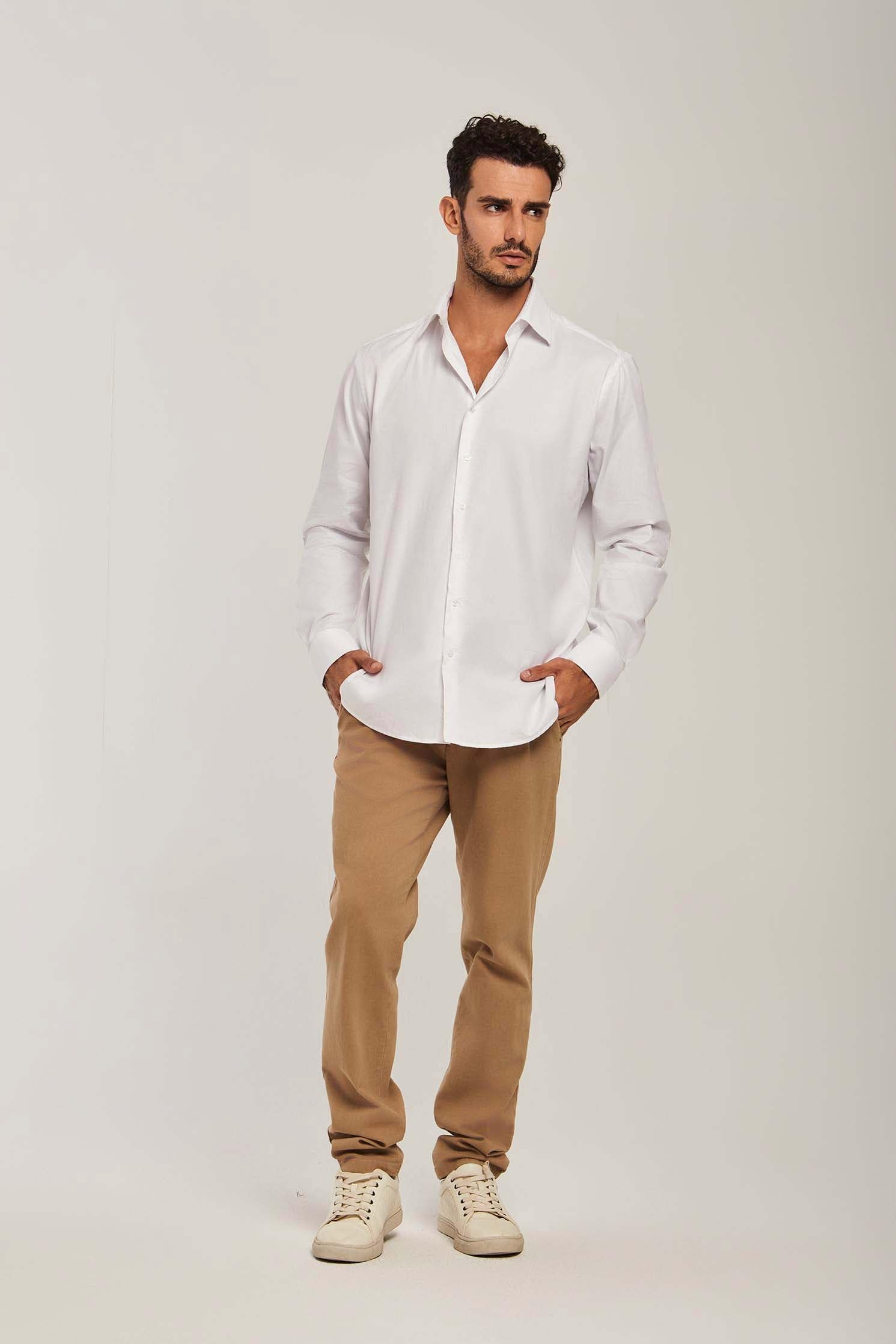 Dalydress Men's Long Sleeve Classic Shirt