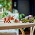 لعبة LEGO Jurassic Park Triceratops Research – مجموعة ديناصور ترايسيراتوبس مع سيارة Ford Explorer – إصدار الذكرى الـ30 للأطفال 8 سنوات+