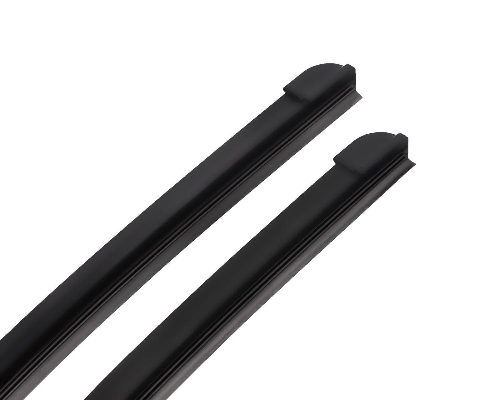 Generic ND038 Set Of 2 Pieces OF Car Wiper Blades For Chevrolet Optra, Size 22-19 With Perfect Design, Premium And Long Lasting Material - Black - Safqqa Egypt