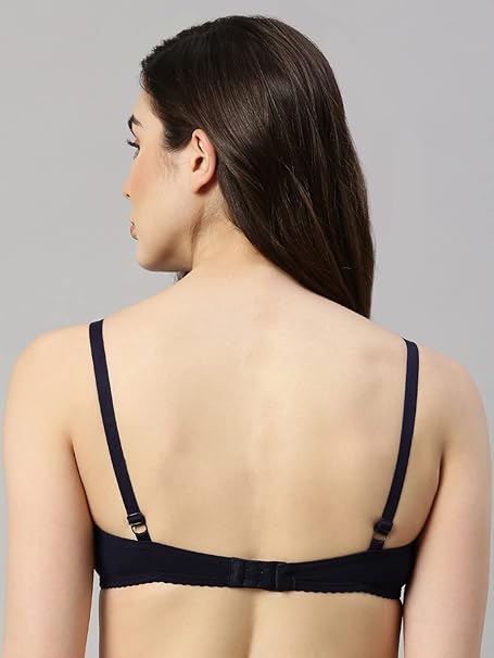 Enamor Women Bra Dark Blue Comfortable Fit – Safqqa Egypt