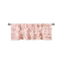 Elegant Sheer Window Curtain with Ruffled Design and Bow Accent