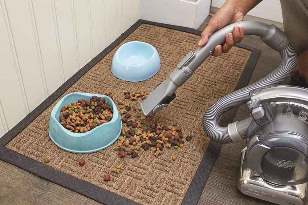 Black & Decker Hand Vacuum Cleaner with Floor Extension Kit, 18V Li-Ion, 25 W, Dark Titanium PD1820LF-GB