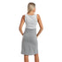 Kady slip on striped sleepshirt with front decorative buttons women