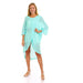 jamila Women Front Slit Wide Round Neck Cover up OUTERWEAR - Safqqa Egypt