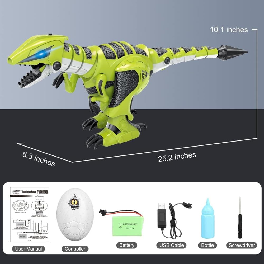 Generic A smart Controllable Dinosaur Toy With a Remote Control For Kids