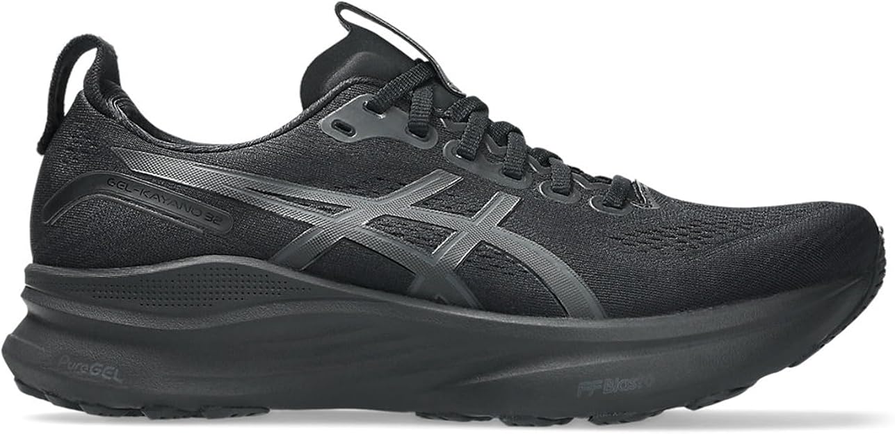 ASICS Men Shoes Black Running Comfortable Lightweight Sneakers