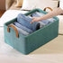 Clothes Storage Box, Positive Artifact Layer Basket, Divided Fabric, Foldable Large Capacity Storage Box - Safqqa Egypt