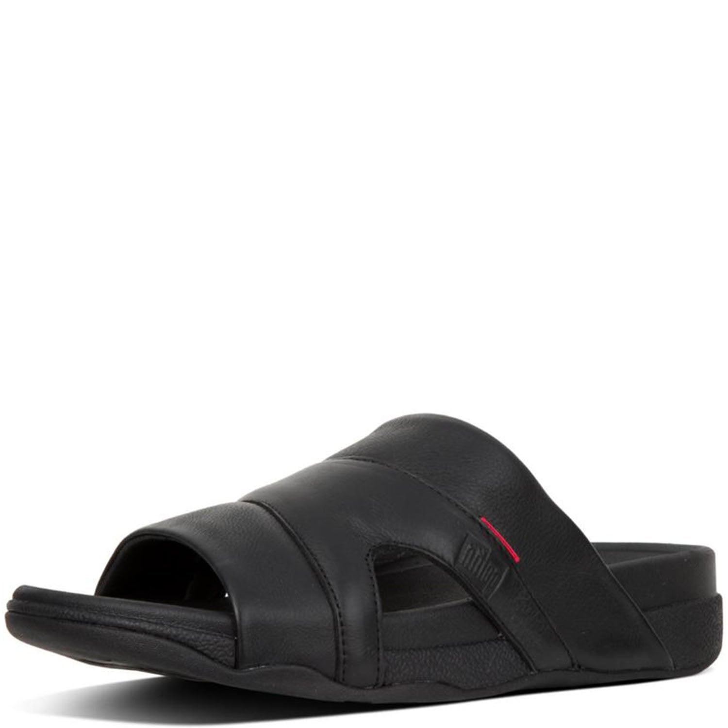 FitFlop Freeway Pool Slide In Leather-L66 mens Slide