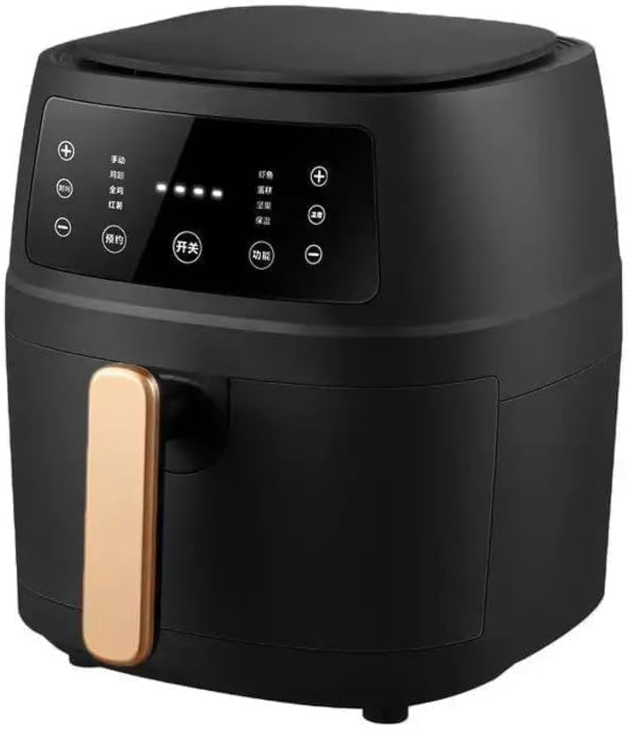 Silver Crest 8 Liter Air Fryer Performance Range 2400 Watt Rapid Air Convection Heating-Have Scratches