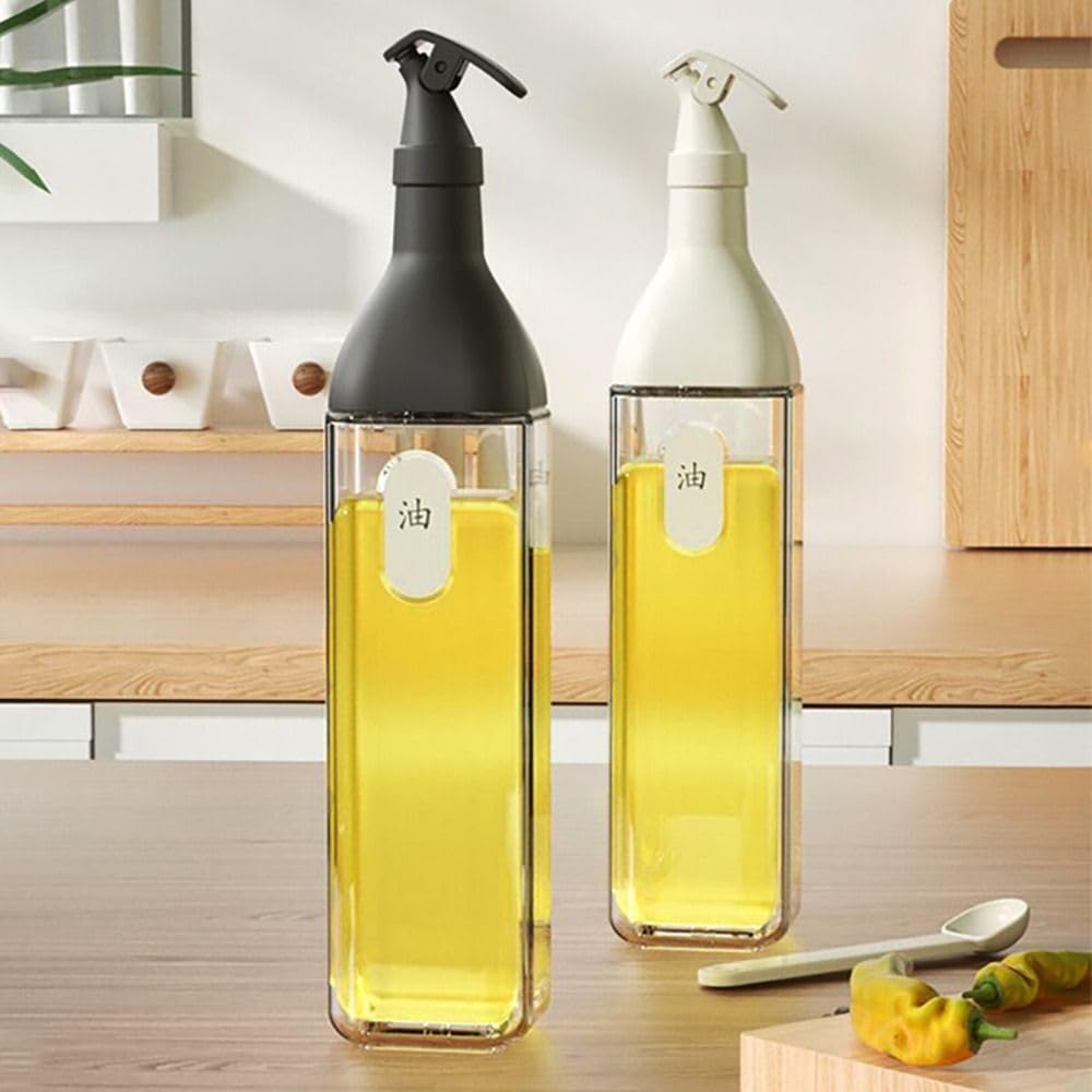 "Uniquely Beauty and Performance! 550ml Jumbo Oil Vinegar Bottle with Airtight Seal - Exclusive at (JUST.FOR.U.STORE床)"