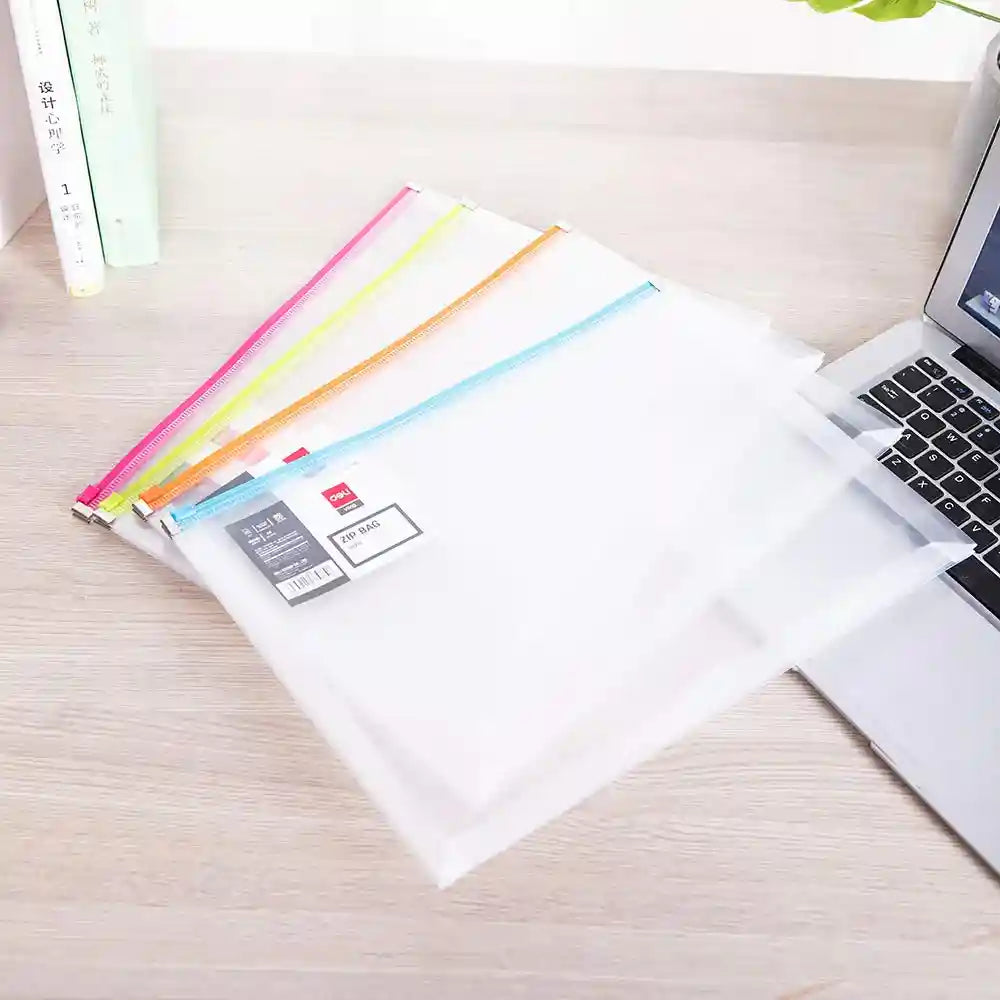 Deli A4 Size Zipper Bag - Safqqa Egypt