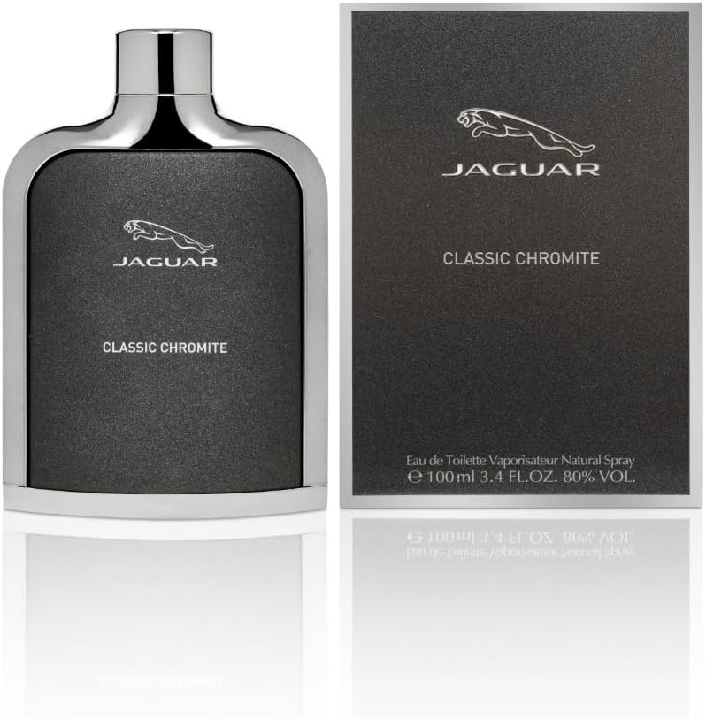 عطر جاغوار كلاسيك كروميت أو دو تواليت - عطر للرجال - 100 مل