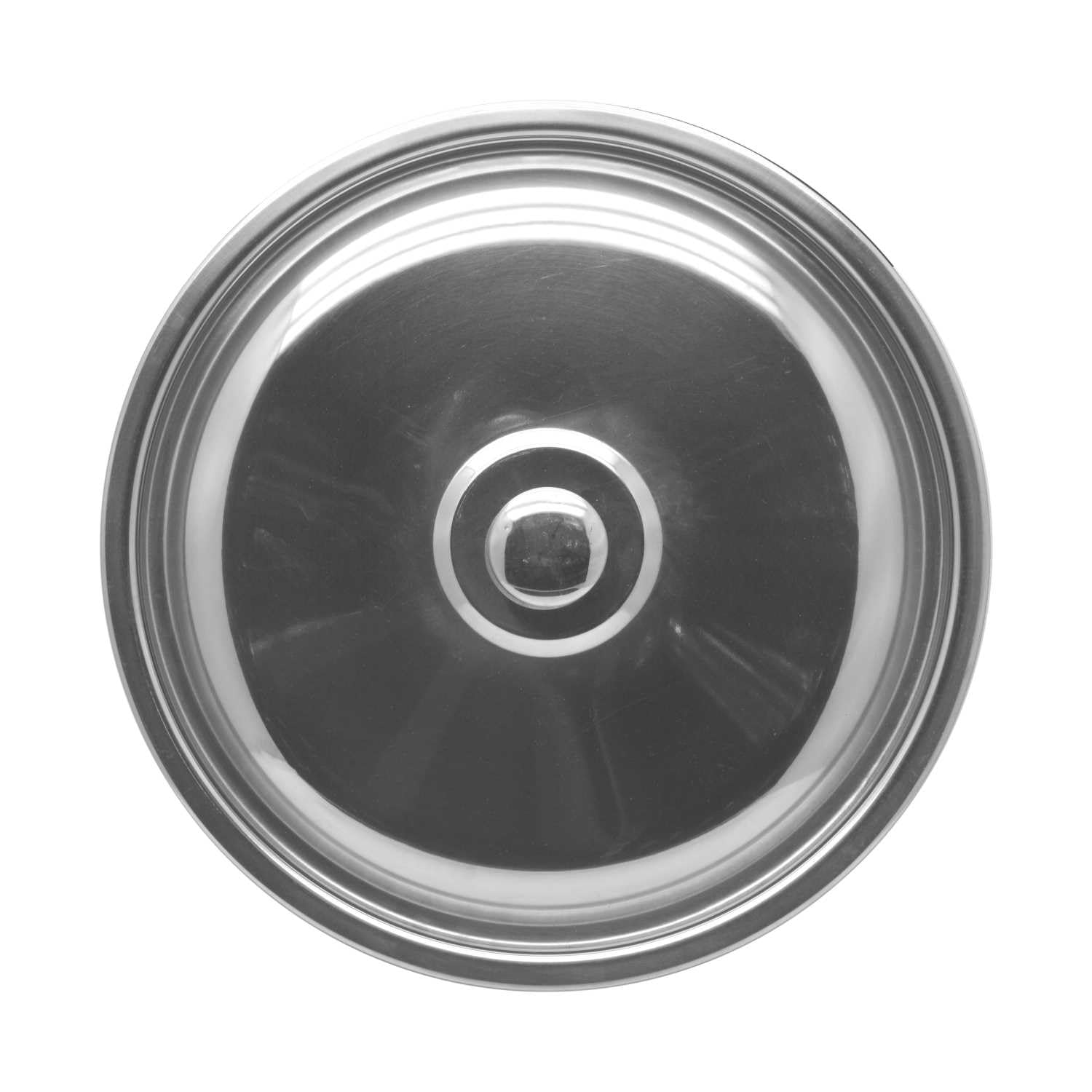 RAJ Round Stainless Steel Oven Tray with Lid 40 cm – Durable Cooking Tray – Safqqa Egypt