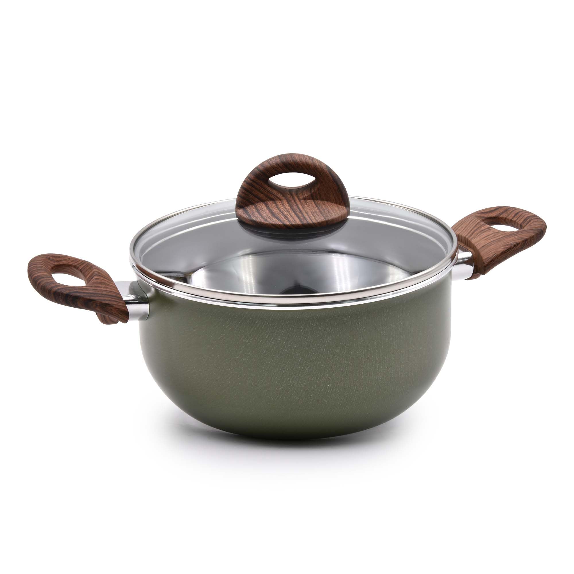 Celar Aluminium Pot Non-stick , 20 cm , ‎Multi Color
