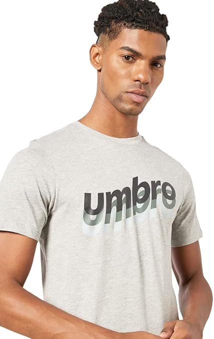 UMBRO Men's FW Linear Waves Graphic T-Shirt