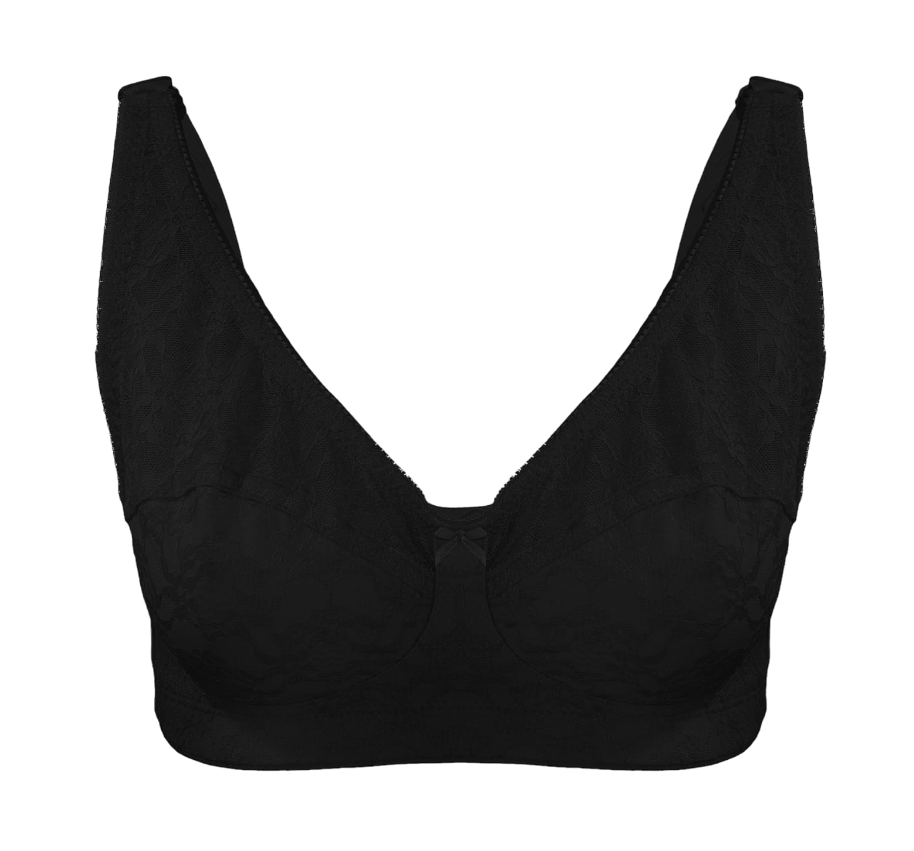 Lasso Women Set Of 2 Pieces Bra Cup D With Lace Bra- Damage Box