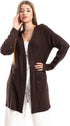 JAMILA Women Side Pockets Short Cardigan SWEATER