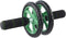 Generic Exercise Ab Roller Wheel with Yoga Mat Multi Color Home Fitness Set