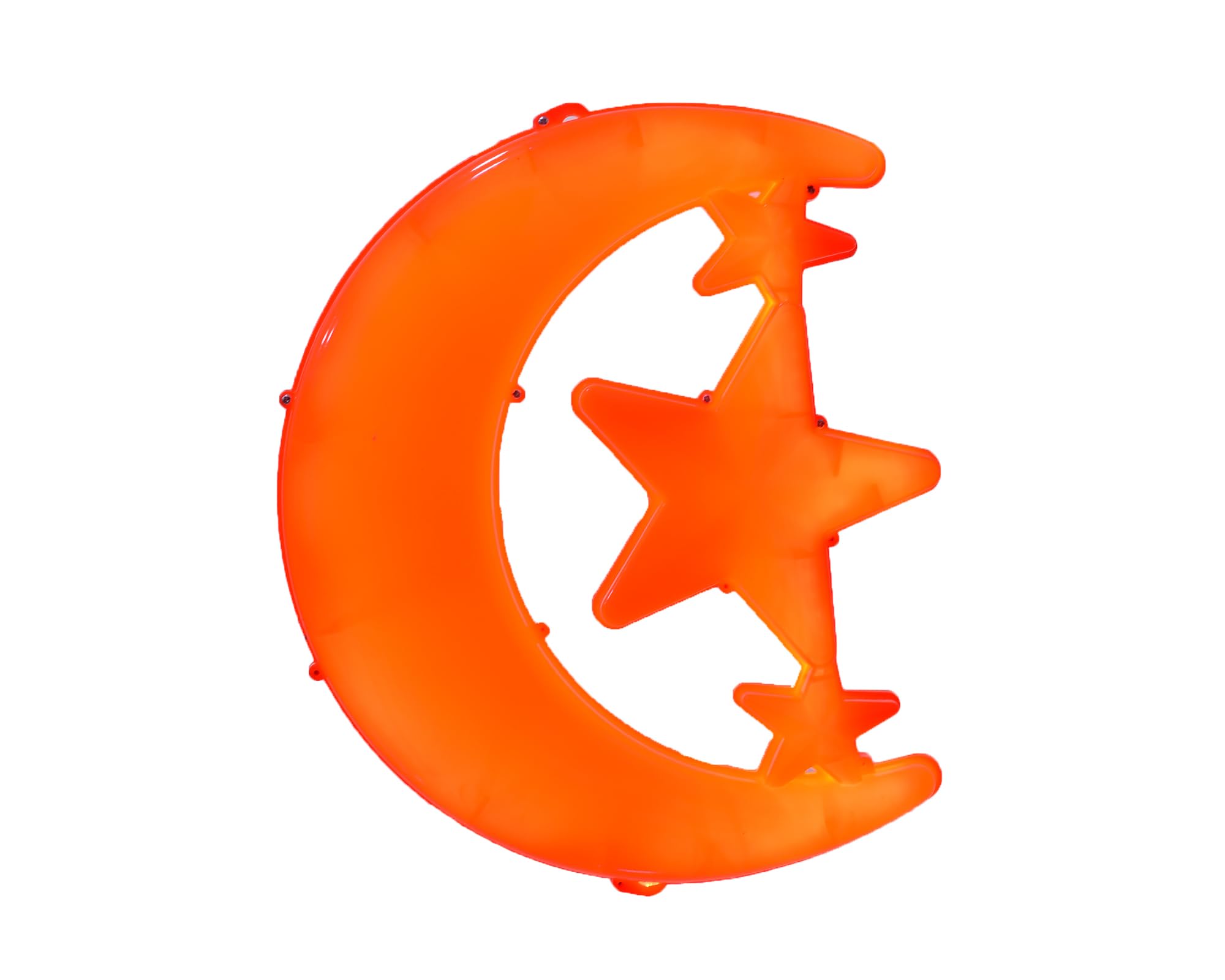 Generic LED Ramadan Crescent Design Decorative Plastic Light