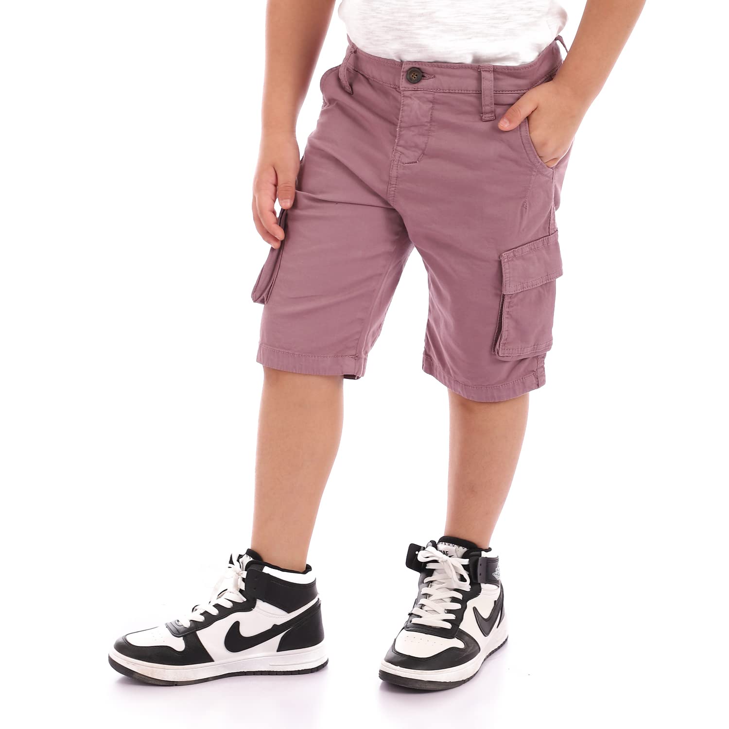 Andora boys Side Pockets Casual Cashmere Gabardine Shorts Corduroys