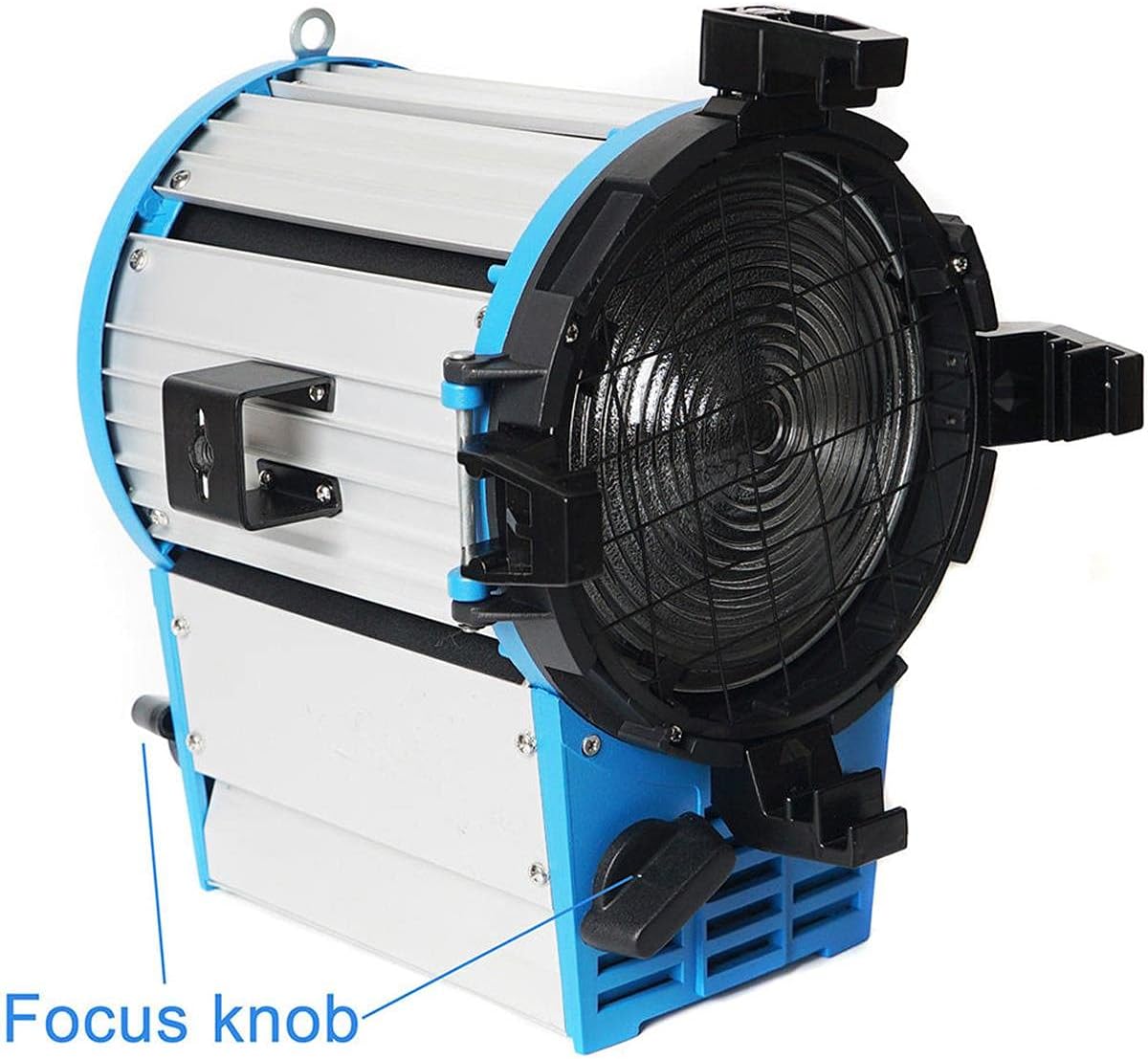 cametv Pro 2000W Fresnel Tungsten Light + Dimmer Built-In Light