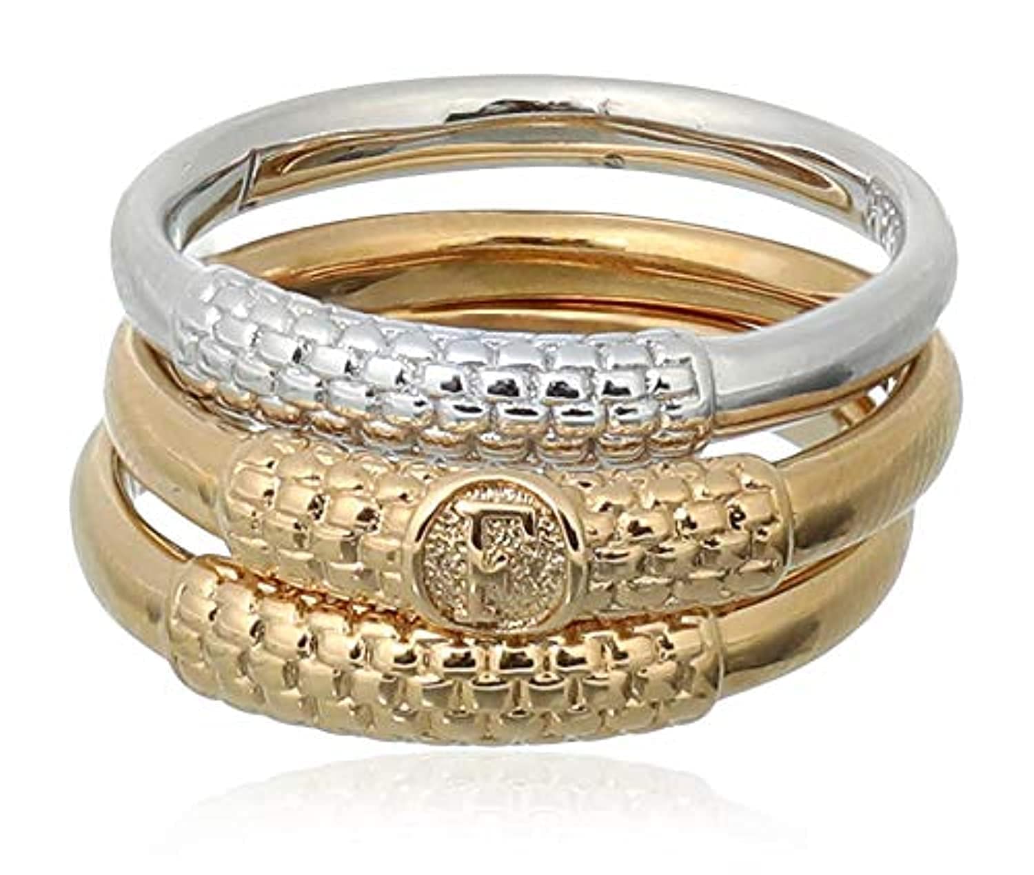 Ferre Milano Ring For Women, Gold*Silver