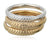Ferre Milano Ring For Women, Gold*Silver