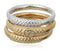 Ferre Milano Ring For Women, Gold*Silver