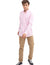 Premoda Long Sleeves Regular-Fit Solid Button-Down Shirt for Men