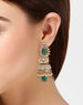 Shining Diva Earrings For Women - Safqqa