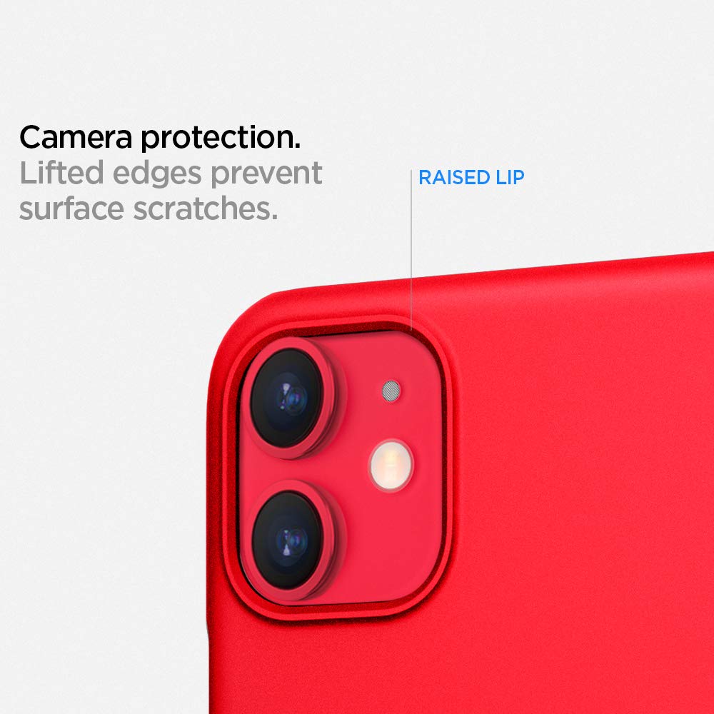 Spigen Thin Fit designed for iPhone 11 case cover - Red