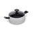طاسة مونيطا 24 سم مع غطاء شفاف 0018802052