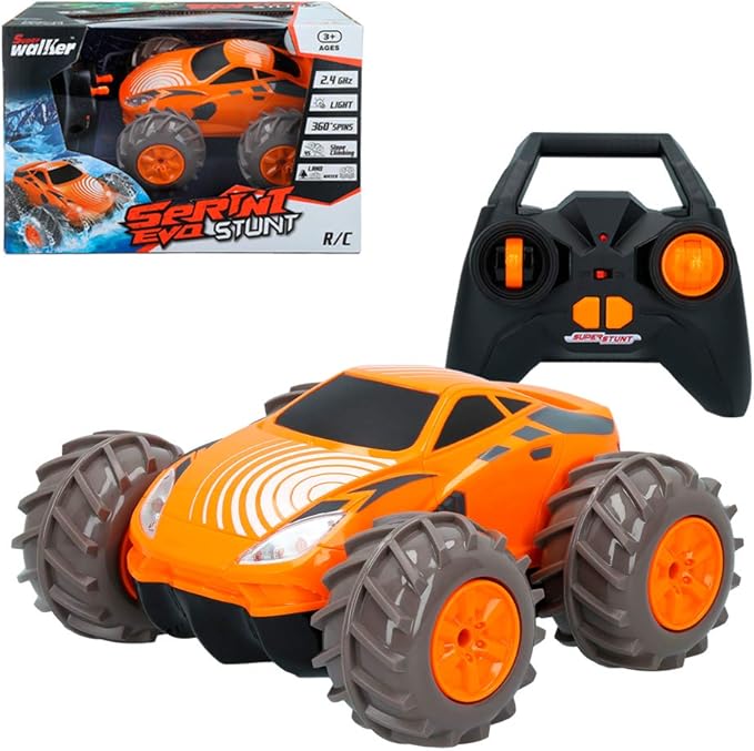 989-06B Radio Controlled Amphibious Car - Orange