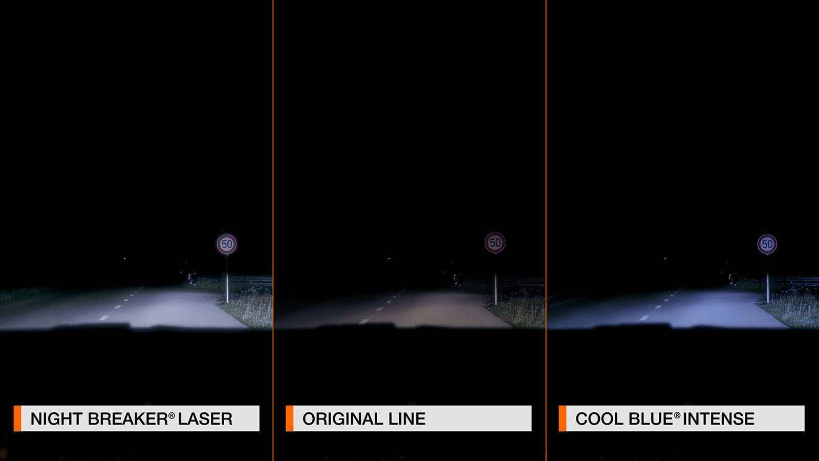 OSRAM BLUE INTENSE HB3, +100% more brightness, up to 5,000K, halogen headlight lamp, LED look, Duo box (2 lamps)