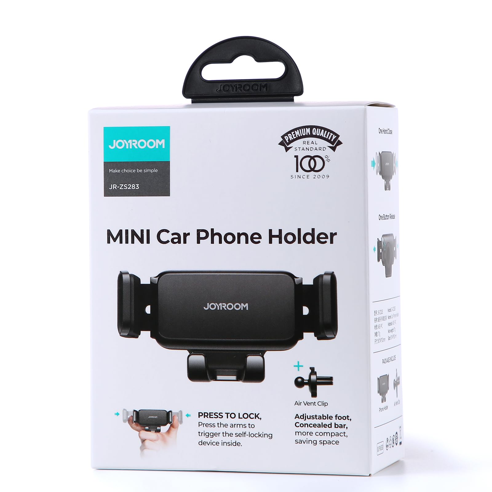 Joyroom JR-ZS283 Car Phone Holder Air Vent Mount