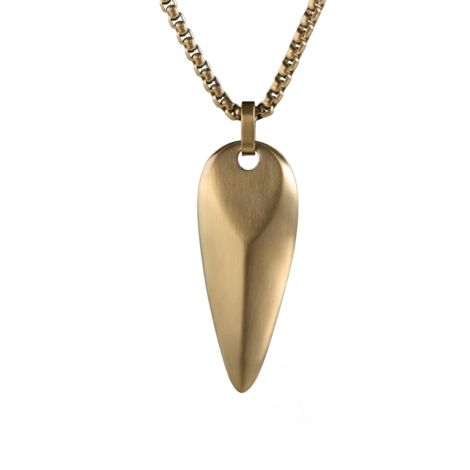 ZINK Men’s Necklace Gold Stainless Steel Fashion Chain Necklace Elegant Durable Men Jewelry Stylish Pendant Chain ZJPD01