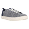 TOMS Boys’ Slubby Canvas Lace-Up Shoes – Logo Heel Tab