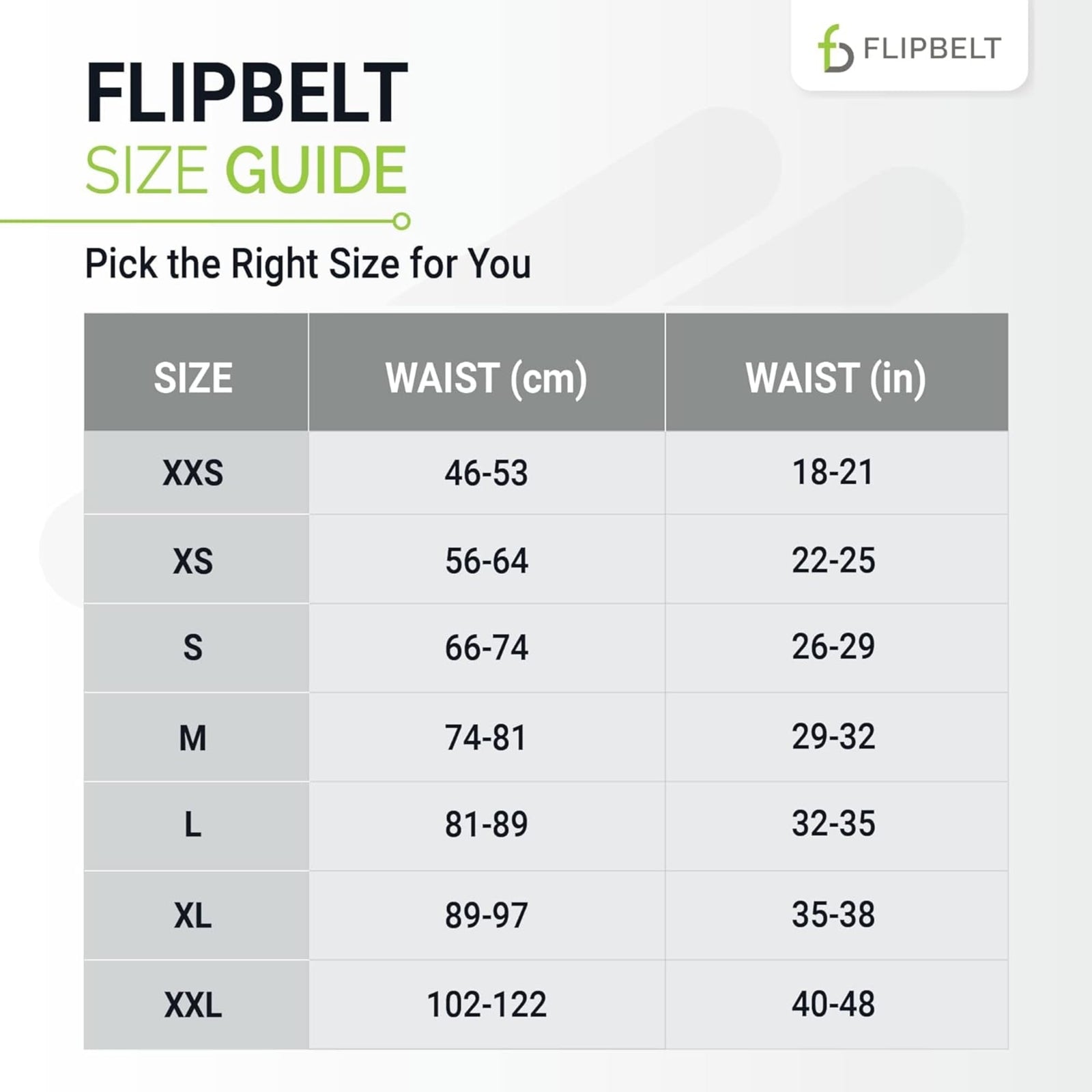 FlipBelt Running & Fitness Workout Belt, Black, X-Large