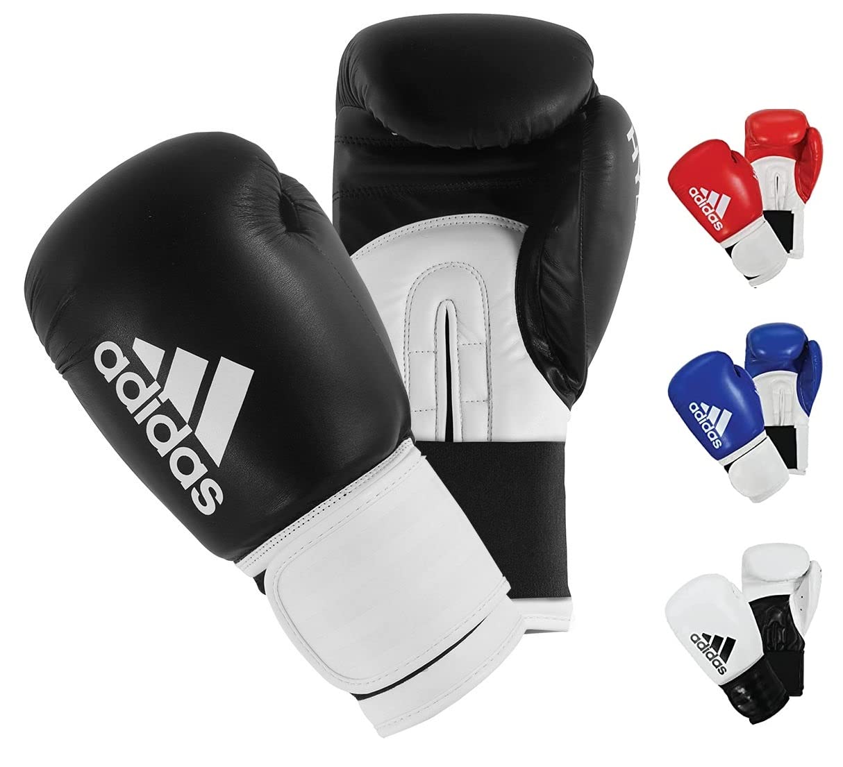 Adidas Boxing Gloves - Black and White, 8 oz