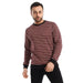 Andora stripped Long Sleeves Sweatshirt For Men ,Relaxed fit suitable for everyday wear. - Safqqa