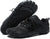 MIFAWA Men Training Shoes Black Lightweight Performance Sneakers