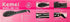 Kimi hair straightening brush, black - km-1320 Smooths and straightens hair effectively - Safqqa Egypt