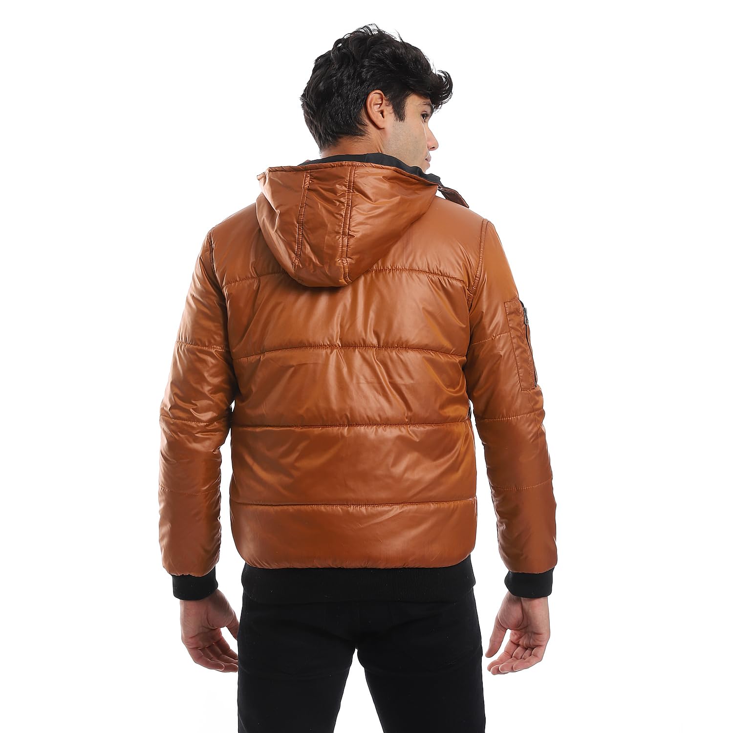 Andora Double Face Waterproof Bomber Jacket For Men,Soft inner lining for added warmth and comfort.