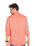 White Rabbit Basic Regular Fit Long Sleeves Shirt for Men,Soft, breathable fabric for all-day comfort.