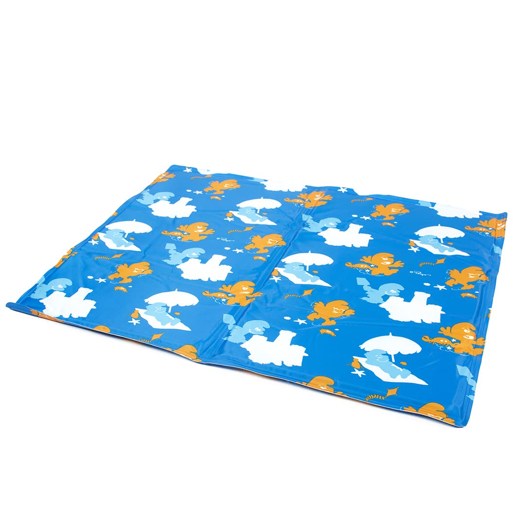 duvoplus Duvo+ The Smurfs Cooling Mat, Blue For Dogs - Safqqa
