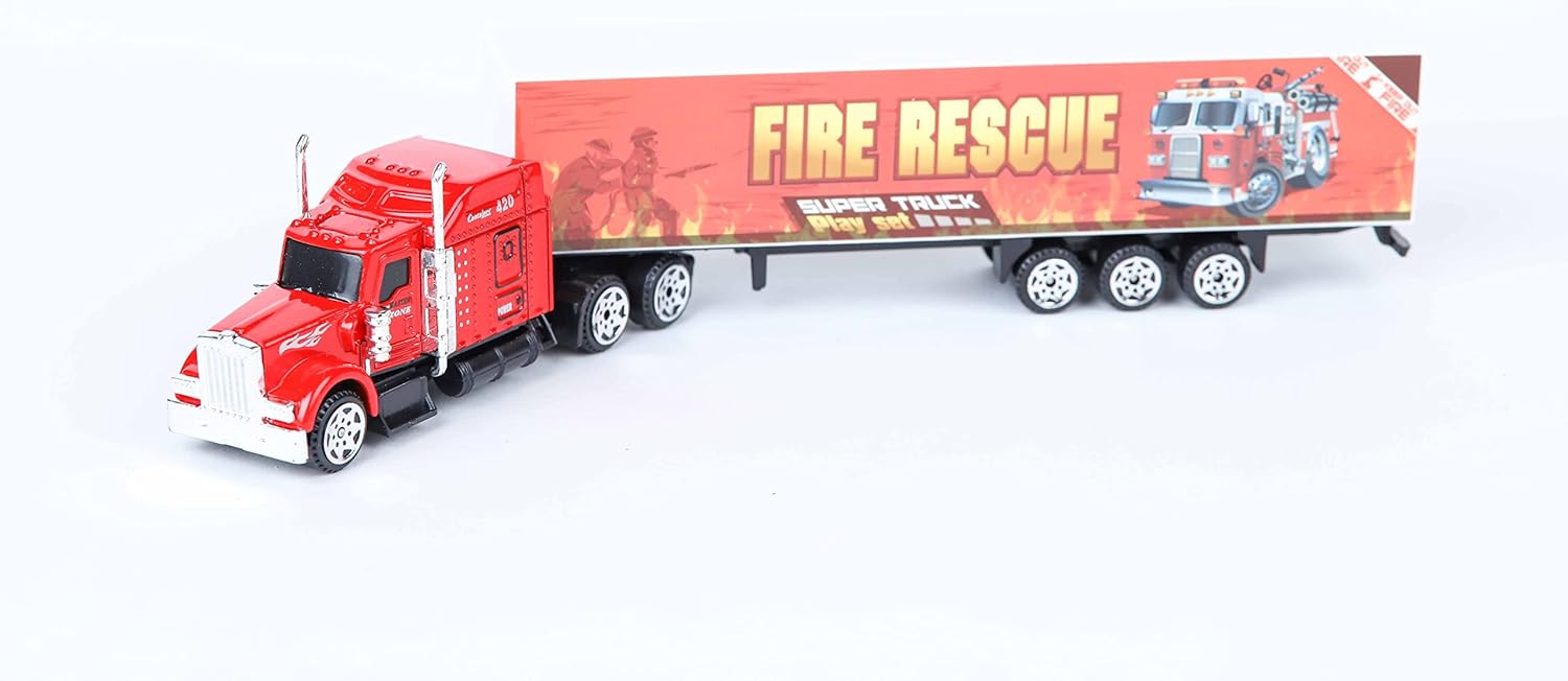 Fire Rescue Model (Maquette) - Red