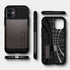 SPIGEN SLIM ARMOR CASE FOR IPHONE 12 MINI - BLACK & GREY