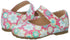 Skippy Flower Print Velcro Closure Mary Jane Shoes for Girls