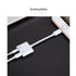Joyroom S-Y104 Ben Series Lightning Audio and Charging Cable - White